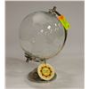 Image 1 : GLASS DESK GLOBE ON PEDESTAL-ESTATE