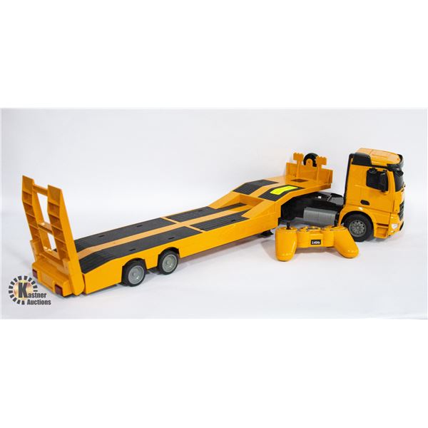 REMOTE CONTROL TRUCK FLAT SEMI TRAILER REMOTE CONTROL TRUCK FLAT SEMI TRAILER