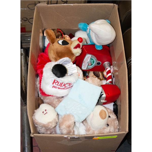 BOX OF 10 ELECTRONIC TOYS