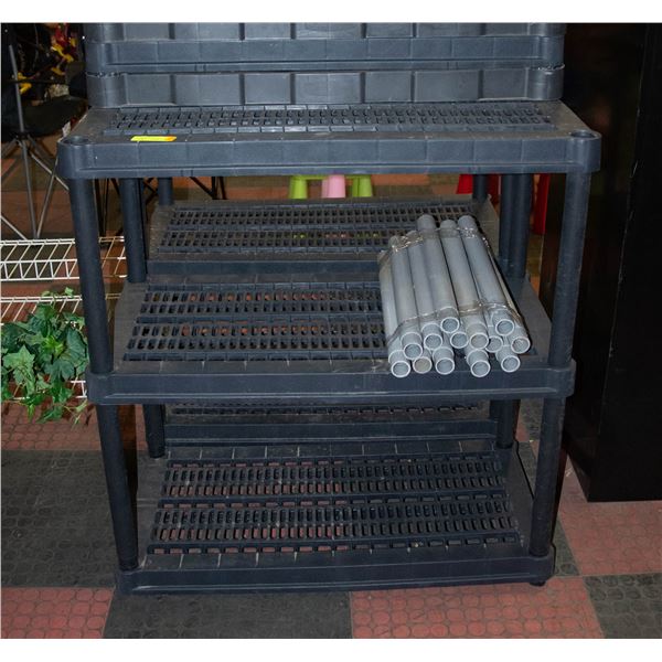 PORTABLE STACKING SHELFING