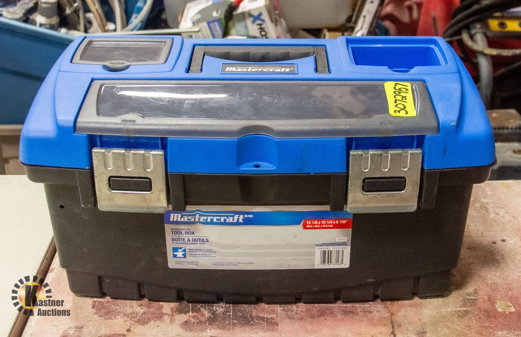 Mastercraft Lock Box MASTERCRAFT TOOL BOX WITH CONTENTS