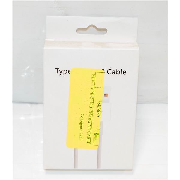 NEW TYPE C USB CHARGING CABLE