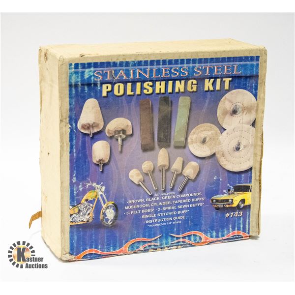 NEW STAINLESS STEEL POLISHING KIT