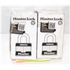 Image 1 : 2 PACK MASTER LOCK PADLOCK NEW