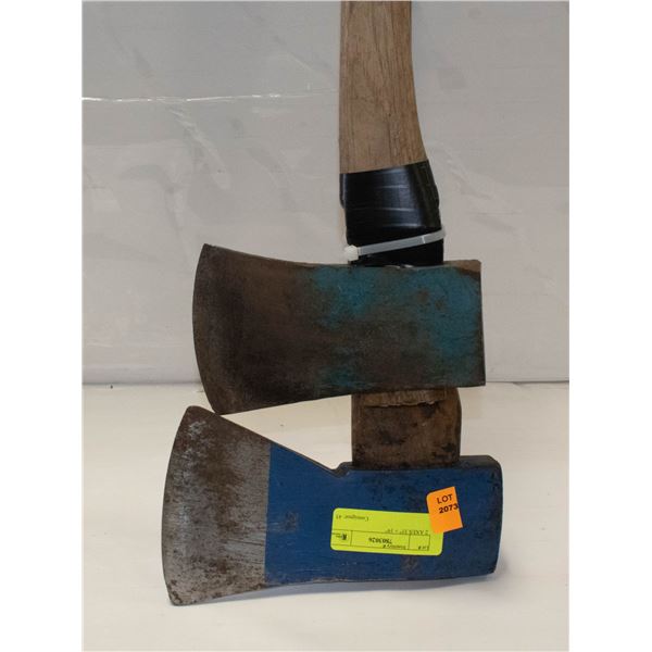 2 AXES 35" + 19"