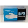 Image 1 : NEW BOX OF 100PCS BLACK MECHANIC/CLEANER/