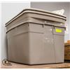 Image 1 : BUNDLE OF 3 ROLLING STORAGE TOTES - 80L,