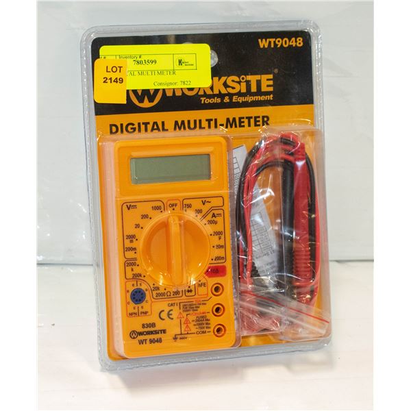NEW DIGITAL MULTI METER