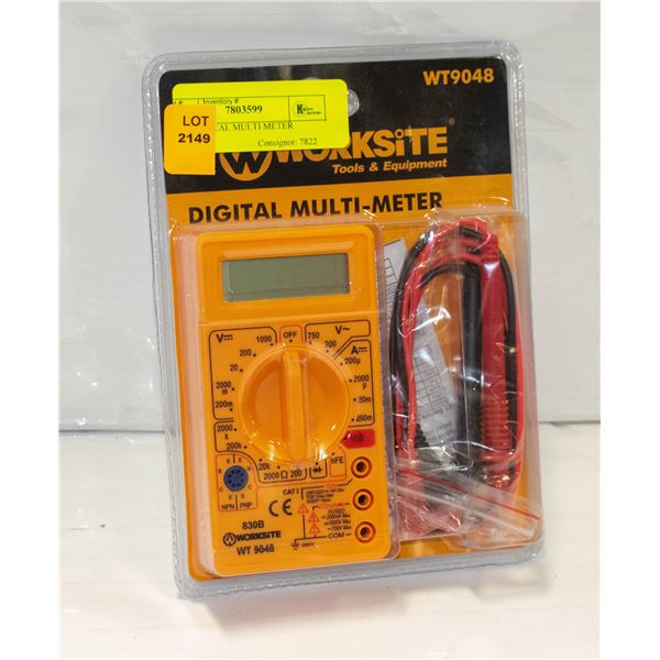 NEW DIGITAL MULTI METER