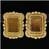 Image 2 : Scott Gauthier 18k Yellow Gold Rectangular Banded Agate Earrings