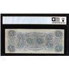 Image 2 : 1863 $10 Confederate States of America Note T-59 PCGS Choice About Uncirculated 58