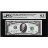 Image 1 : 1950 $10 Federal Reserve Note St. Louis Fr.2010-HW Wide PMG Choice Uncirculated 63EPQ