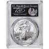 2021-(S) Ty. 1 $1 American Silver Eagle Coin PCGS MS70 Cleveland Signed San Francisco