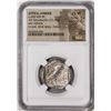 Image 1 : c.440-404 BC Attica Athens AR Tetradrachm Athena Owl Ancient Coin NGC Ch VF