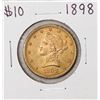 Image 1 : 1898 $10 Liberty Head Eagle Gold Coin