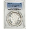 Image 1 : 1880-CC 8/7 High 7 $1 Morgan Silver Dollar Coin PCGS MS63PL