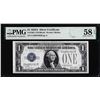 Image 1 : 1928A $1 Funnyback Silver Certificate Note Fr.1601 PMG Choice About Uncirculated 58EPQ