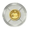 Image 1 : 2022 Somalia Republic African Wildlife Elephant 20 Shillings 1/50 oz Gold Coin