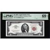 Image 1 : 1963 $2 Legal Tender Note Fr.1513 PMG Superb Gem Uncirculated 69EPQ