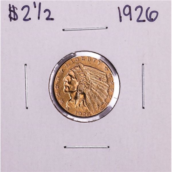 1926 $2 1/2 Indian Head Quarter Eagle Gold Coin