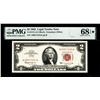 Image 1 : 1963 $2 Legal Tender Note Fr.1513 PMG Superb Gem Uncirculated 68EPQ* Star