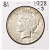 Image 1 : 1928-S $1 Peace Silver Dollar Coin