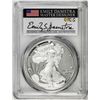 Image 1 : 2021-S Type 2 $1 American Silver Eagle Coin PCGS PR70DCAM Emily Damstra Signature FS