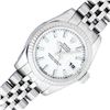 Image 1 : Rolex Ladies Stainless Steel White Index Datejust Wristwatch