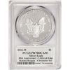 Image 2 : 2016-W $1 Proof American Silver Eagle Coin PCGS PR70DCAM Michael Reagan Signed