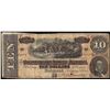 Image 1 : 1864 $10 Confederate States of America Note