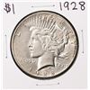 Image 1 : 1928 $1 Peace Silver Dollar Coin