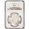 Image 1 : 1878-CC $1 Morgan Silver Dollar Coin NGC MS63