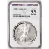 Image 1 : 1988-S $1 American Silver Eagle Coin NGCX Proof 9.9 Ultra Cameo