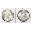 Image 2 : Lot of 1922-S & 1923-S $1 Peace Silver Dollar Coins