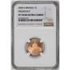 2009-S Bronze Proof Lincoln Presidency Cent Coin NGC PF70RD Ultra Cameo