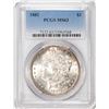 Image 1 : 1882 $1 Morgan Silver Dollar Coin PCGS MS63