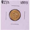 1853 $2 1/2 Liberty Head Quarter Eagle Gold Coin