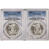 Lot of (2) 1943 Walking Liberty Half Dollar Coins PCGS MS64