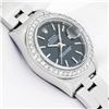 Image 9 : Rolex Ladies Stainless Steel Black Index Diamond Datejust Wristwatch
