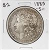 1885-S $1 Morgan Silver Dollar Coin
