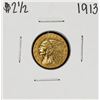 Image 1 : 1913 $2 1/2 Indian Head Quarter Eagle Gold Coin