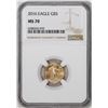 Image 1 : 2016 $5 American Gold Eagle Coin NGC MS70