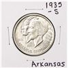 Image 1 : 1935-S Arkansas Centennial Commemorative Half Dollar Coin