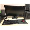 Image 3 : 6pc workstation - includes Acer Aspire PC/ Logitech wireless keyboard & mouse set/ Asus monitor & Kl