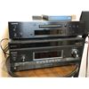 Image 2 : Group of assorted audio items - includes Sony FM stereo receiver STRDH130/ Sony ultra HD blu ray DVD