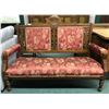 Image 1 : Circa 1930's carved settee 55in W