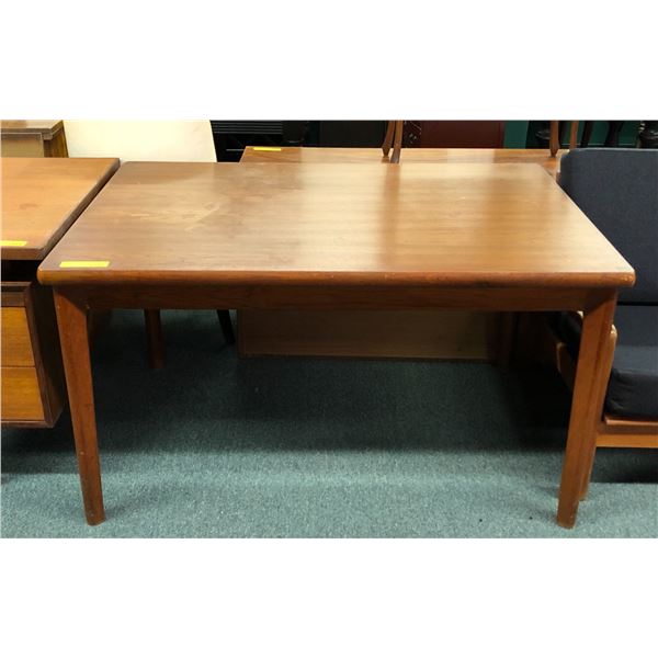 Walnut dining table 51in H 33in D