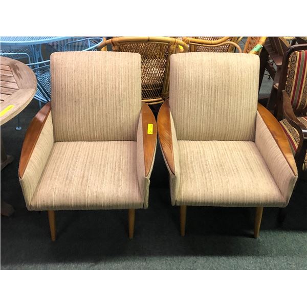 Pair of retro living room chairs