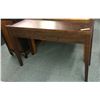 Image 1 : Mahogany sofa table 48in W 16in D 31in H