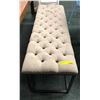 Image 2 : Studded padded bench 48in W 17in D